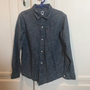 Janie and Jack Boys button down shirt size 8